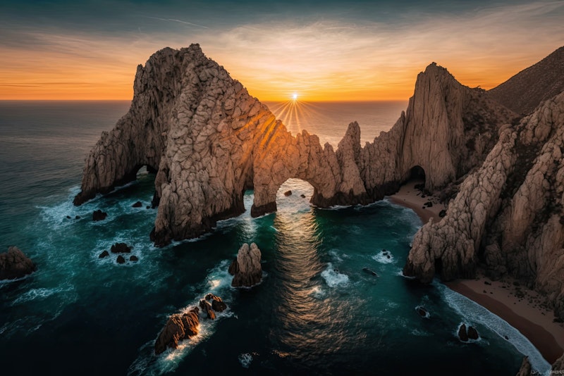 Cabo San Lucas sunset view